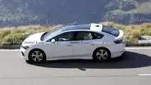Volkswagen Aero B Elektrikli Sedan Casus Shots Çatı Tarafı