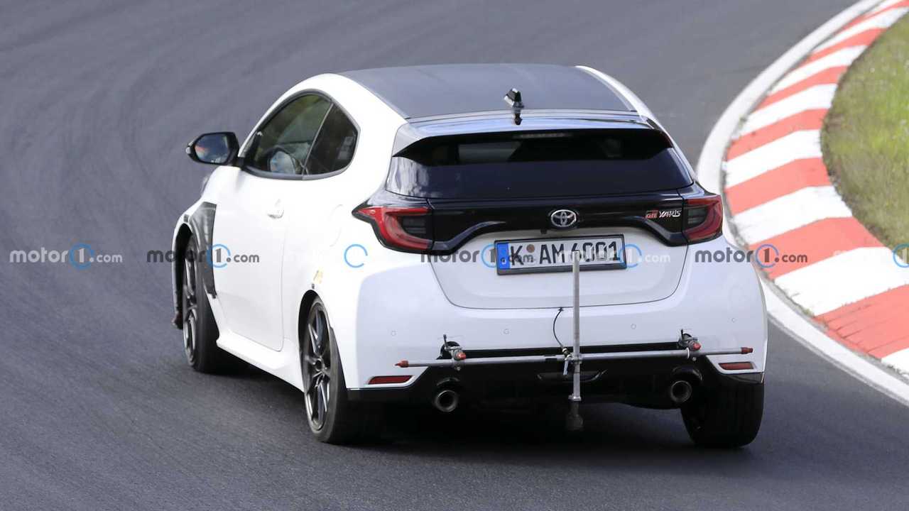 Fotos espía de una versión más extrema del Toyota GR Yaris