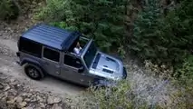 2021 Jeep Wrangler Rubicon with Sunrider Flip Top for Hardtop Open