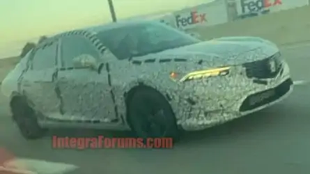 New Acura Integra Spied, Camo Can’t Hide Civic Similarities Acura Integra Spy Photos