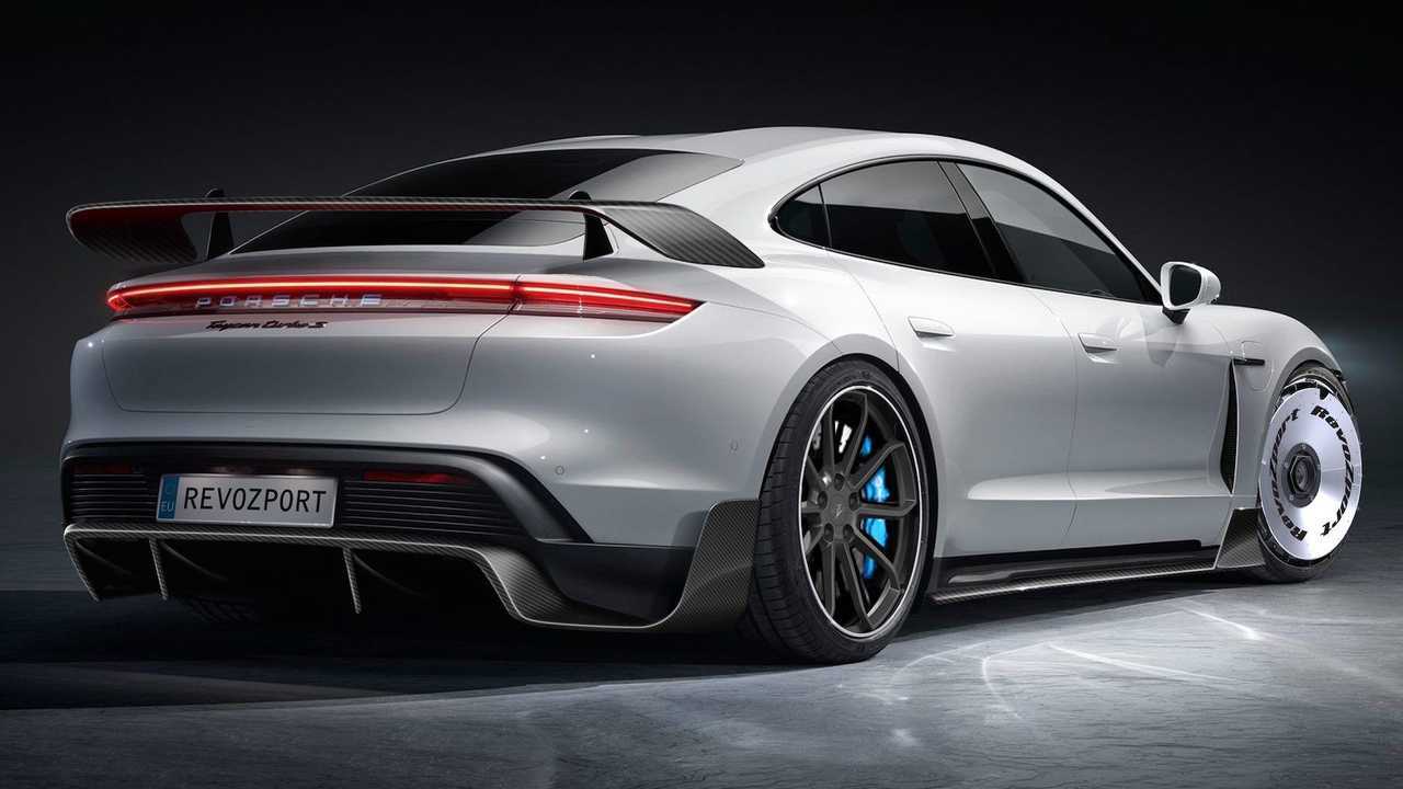 Porsche Taycan с боди-китом от RevoZport
