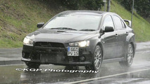 Mitsubishi EVO X Real World Spy Photos