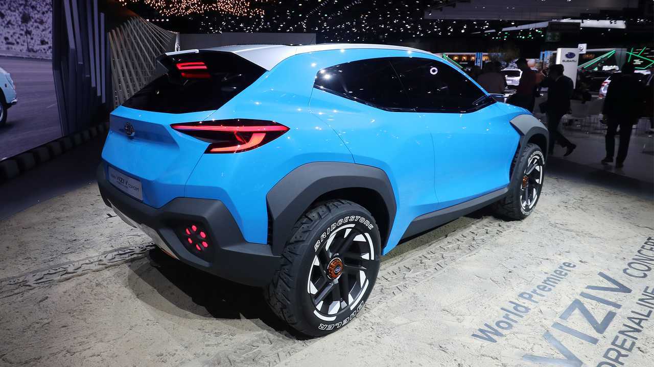 Концепция адреналина от Subaru Vision: Женева в прямом эфире