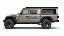 2020 Jeep Gladiator rendered with bed topper