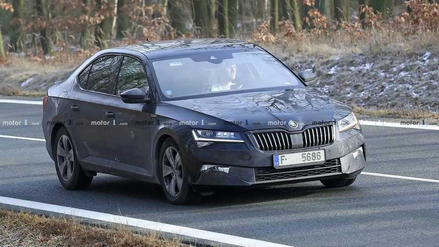 Skoda Superb Wagon >> 2019 Skoda Superb facelift spy photo | Motor1.com Photos Skoda Superb Wagon >> 2019 Skoda Superb facelift spy photo | Motor1.com Photos