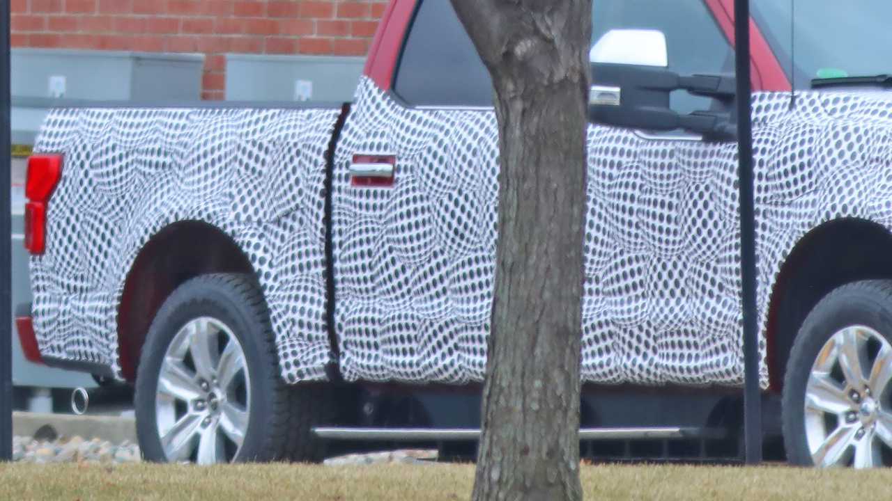 Photos du Ford F-150 EV Spy