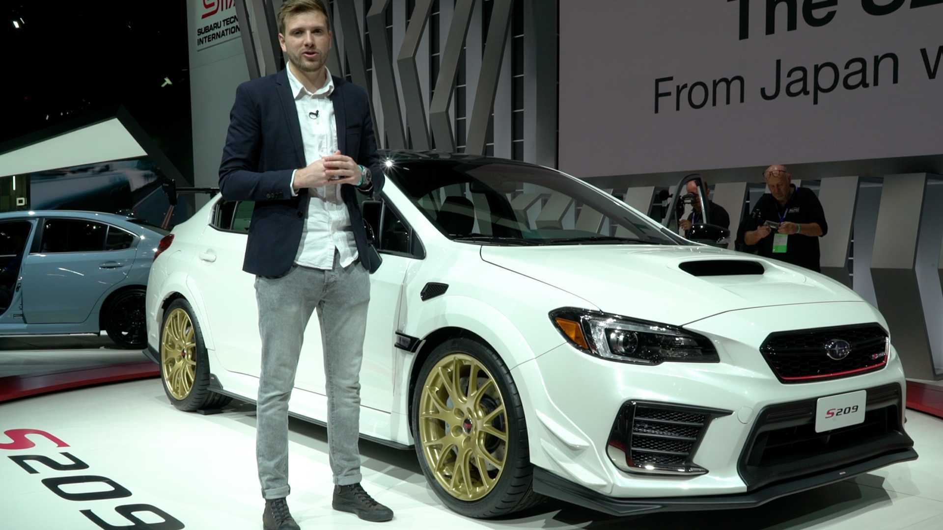 Subaru Sti S209 Live From The Detroit Auto Show