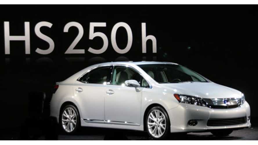 Toyota Kills Off The Lexus Hs 250h Hybrid