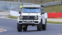 2022 Mercedes G-Serisi 4x4² Yeni Casus Fotoğraflar Nürburgring