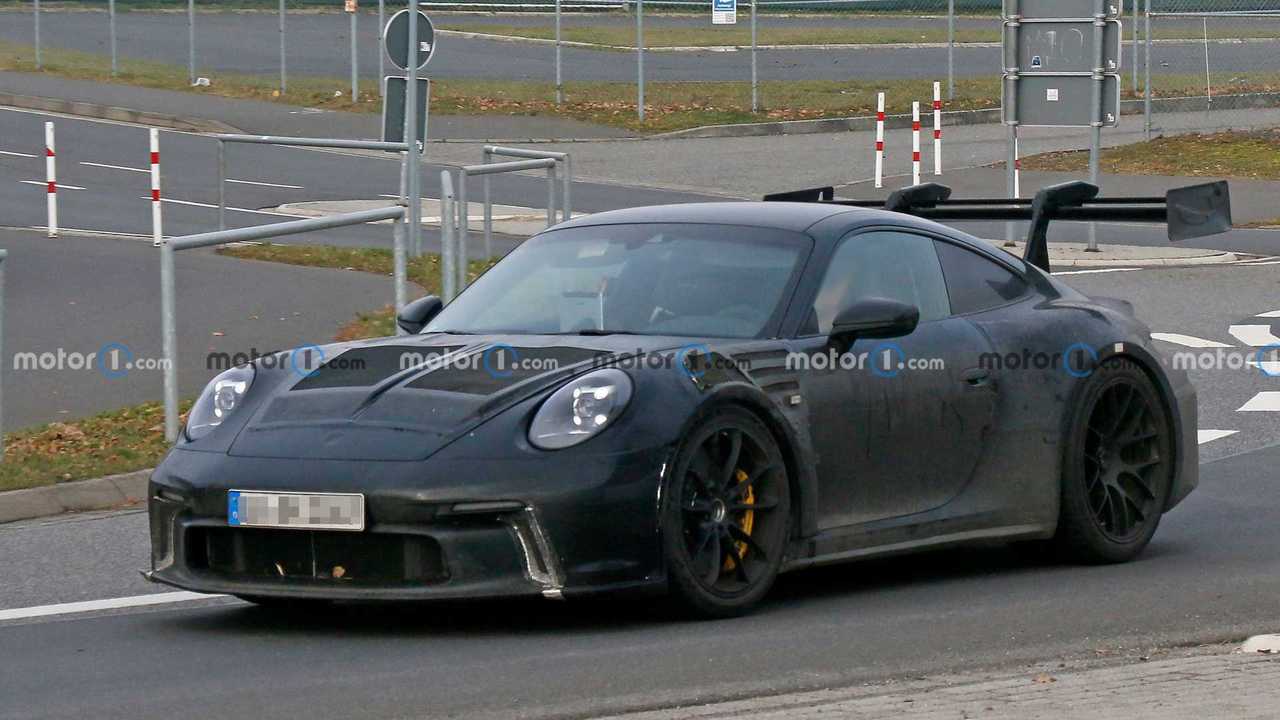 Porsche 911 GT3 RS 2022, nuevas fotos espía