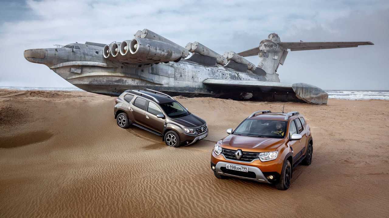 Renault Duster и экраноплан «Лунь»