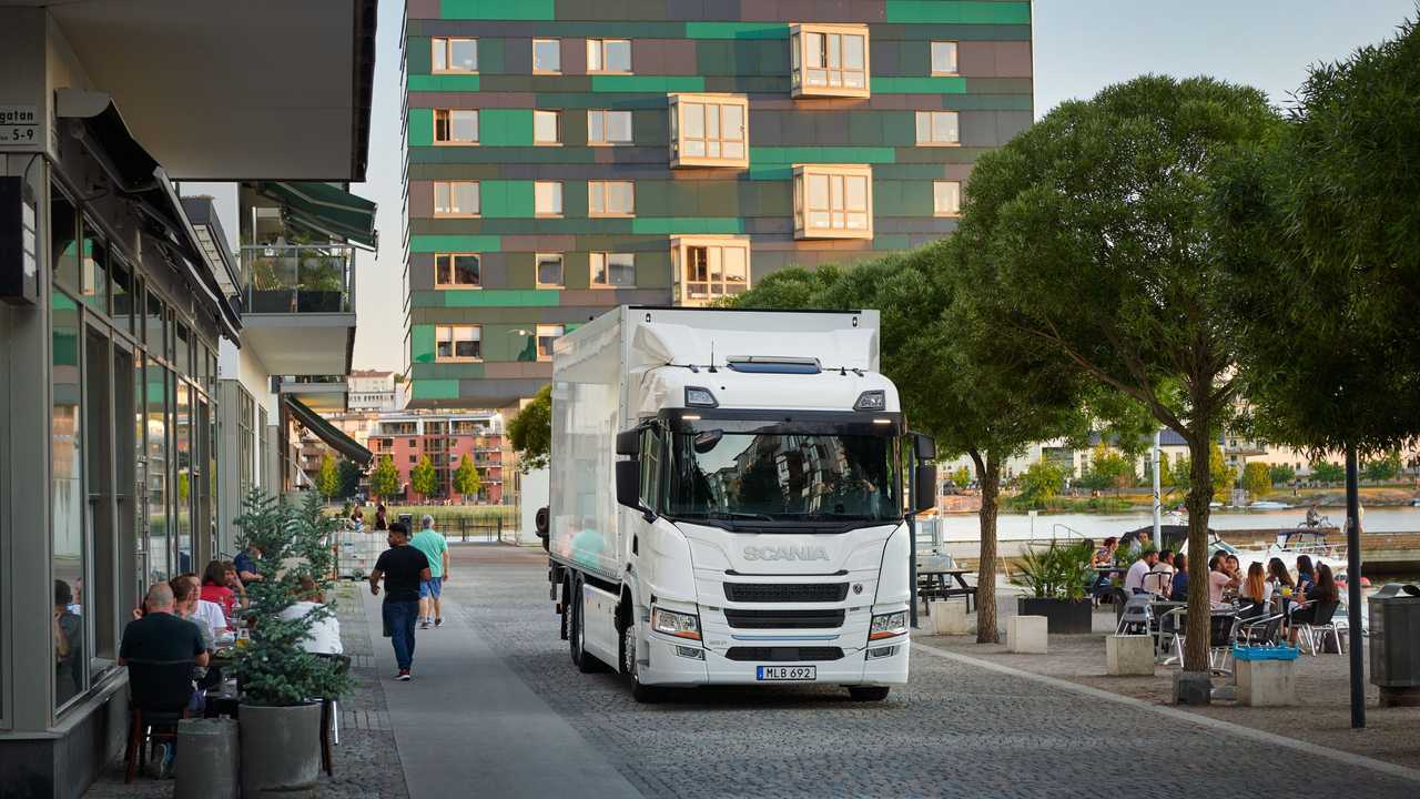 Scania electric distribution Truck