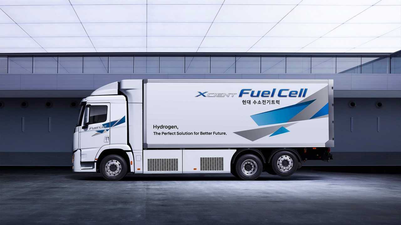 Hyundai XCient Fuel Cell restyling 2021
