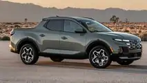 2022 Hyundai Santa Cruz Front Angle Desert
