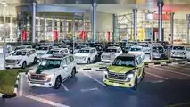 La Toyota Land Cruiser 300 della polizia di Dubai