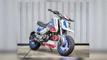 K-Speed Honda Grom Gundam Limited Edition - Front Right Angle View Alternate