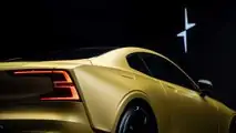 Polestar 1 Special Edition in gold rear corner