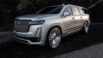 Kim Kardashian Cadillac Escalade Front Corner