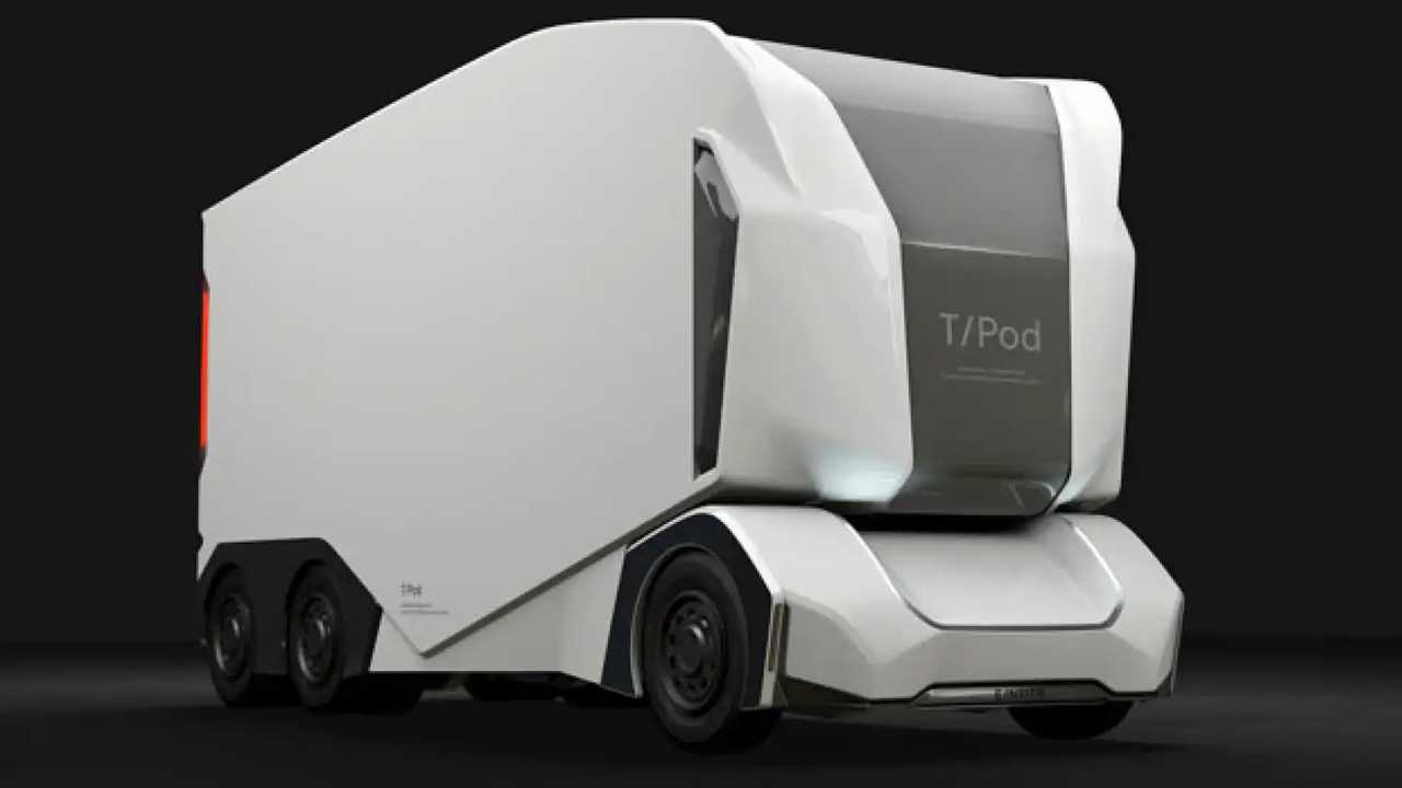 Arriva T/Pod il truck europeo elettrico e autonomo