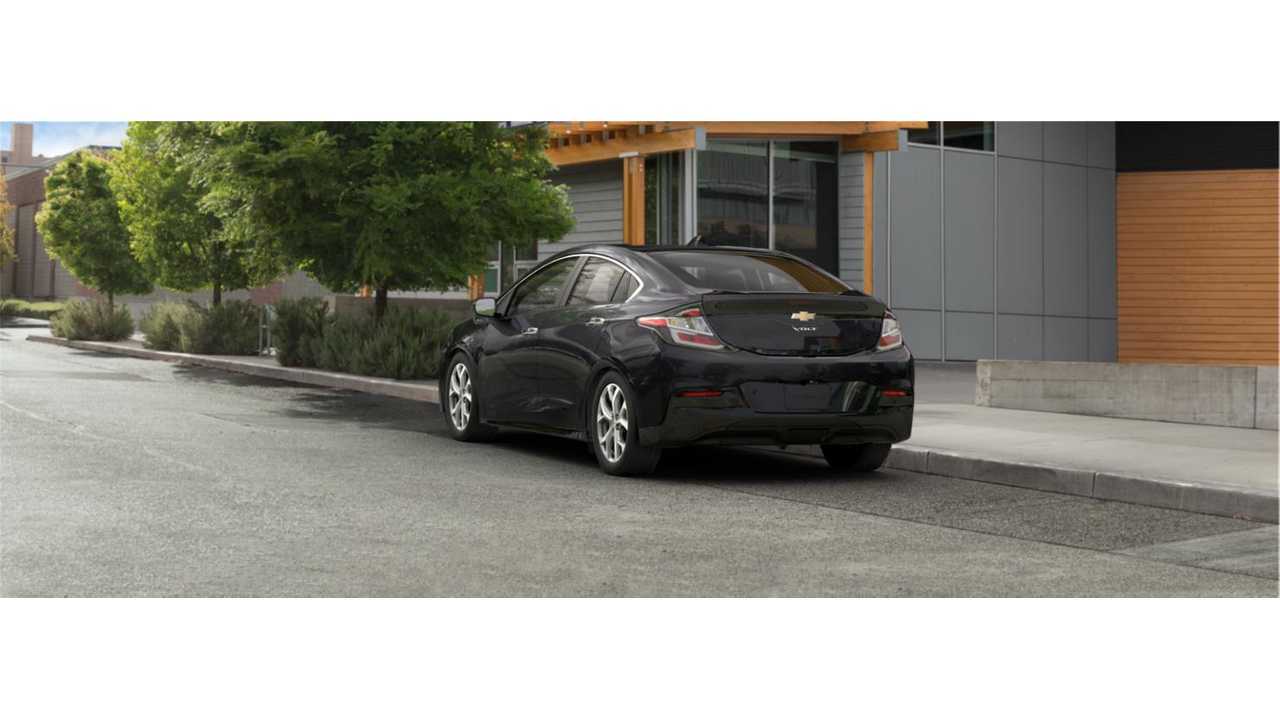 2016 Volt LTZ Mosaid Black Metallic - Click To Enlarge (editor's note: the coolest and probably fastest version of the 2016 Volt)