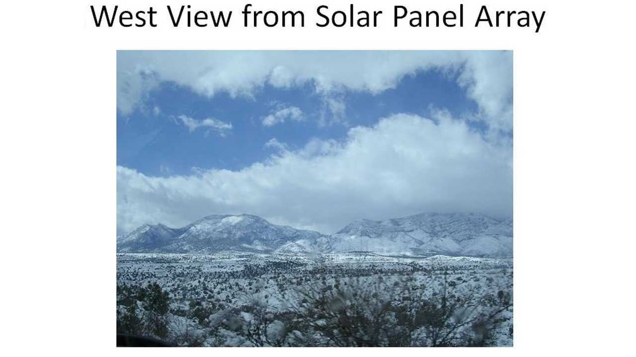 Looking West