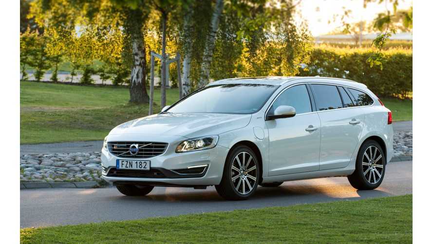 Volvo Introduces Er Version Of V60 Plug In Hybrid Uk