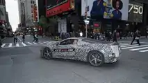 C8 Corvette Announcement New York