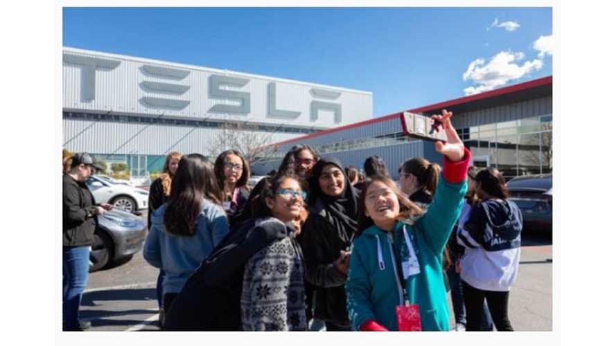 Tesla Hosts "Introduce A Girl To Engineering" At Multiple Sites