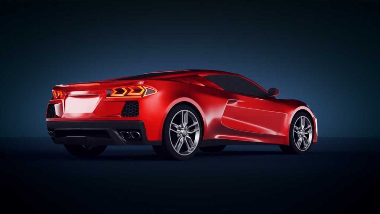 Mid-Engine Corvette Fan Rendering