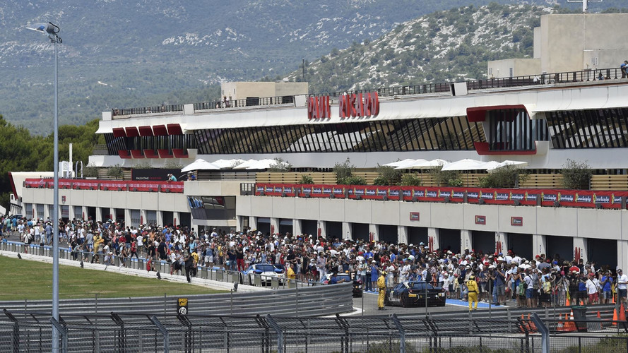 Ferrari au Paul Ricard