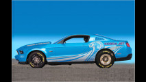 Feuriger Dragstrip-Racer