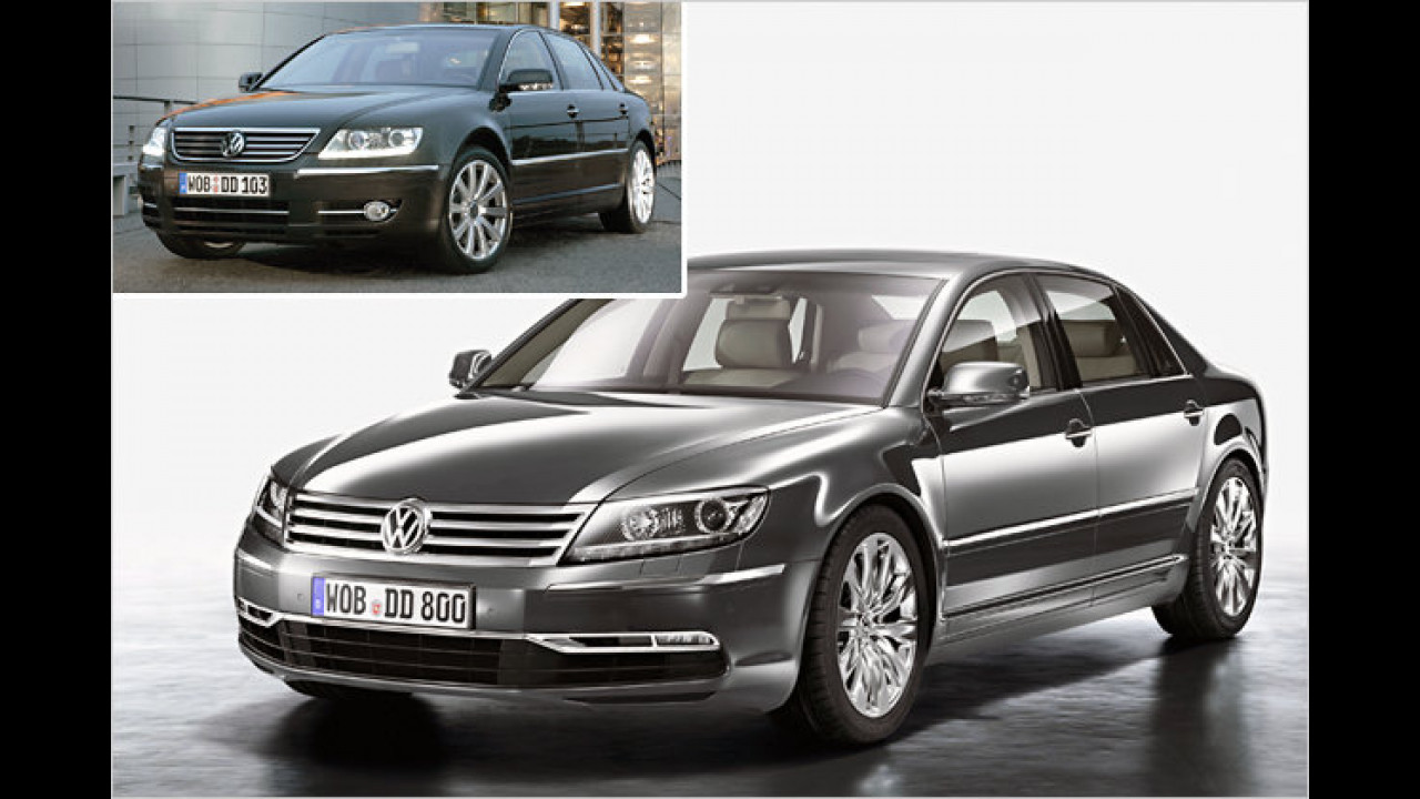 Neuer Vw Phaeton Das Zweite Gesicht