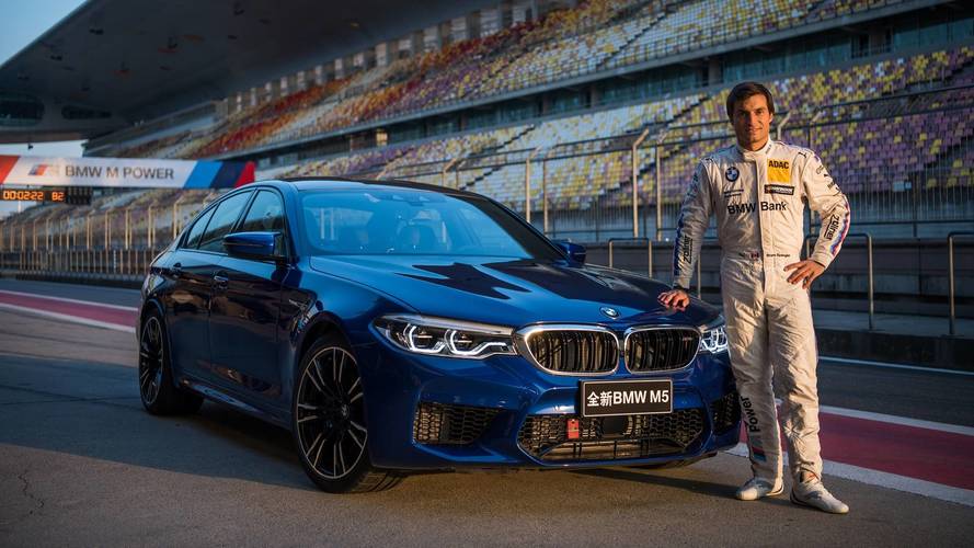 2018 BMW M5 on Shanghai International Circuit