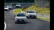 Toyota Yaris GRMN, la prova al Nurburgring