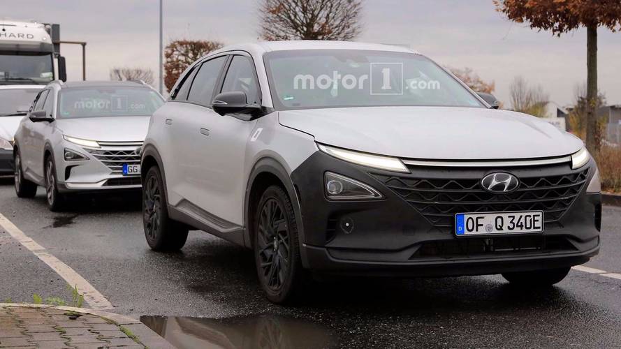 Hyundai FCEV Spy Photo