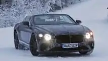 2019 Bentley Continental GTC spy photo