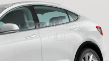 Tesla Model Y, il rendering