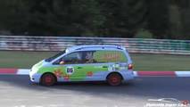 Vans at the Nurburgring