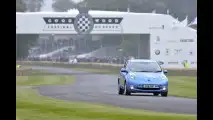 Nissan Leaf, record in retromarcia a Goodwood 2012