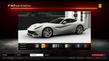 Ferrari F12berlinetta. Il sito web