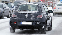 Opel Adam Cabrio spy photo