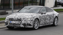 2015 Audi S7 facelift spy photo