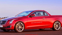Cadillac ATS pick-up rendering / X Tomi