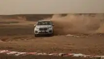 BMW X5 On Monza Desert Track