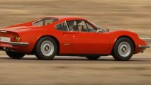 Carlos Sainz con el Ferrari Dino 246 GT