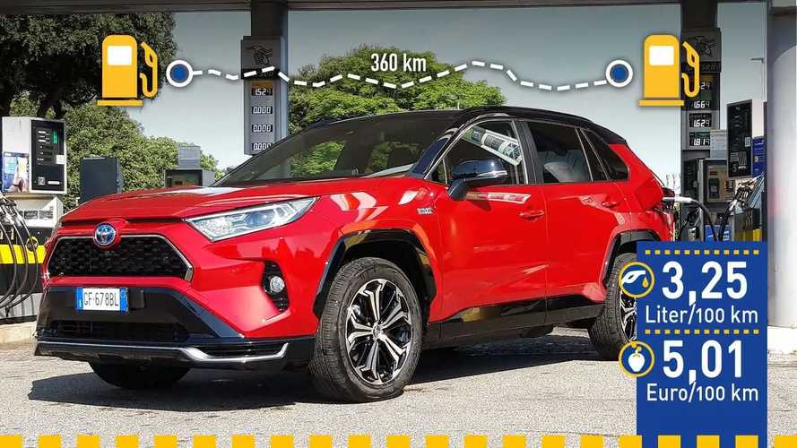 Tatsächlicher Verbrauch: Toyota RAV4 Plug-in Hybrid im Test