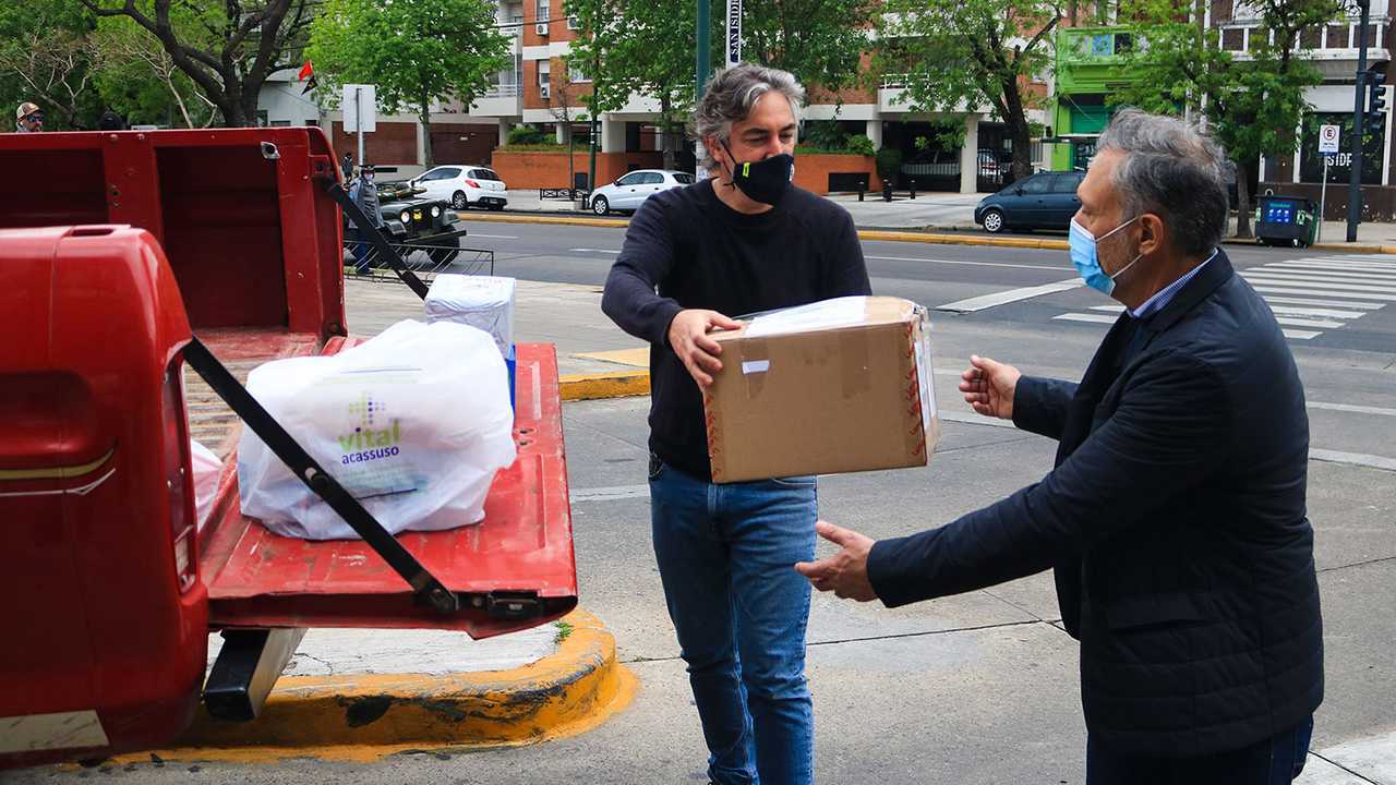 Se realizó el Supermarket Run 2021: homenaje a Autoclásica y a los médicos del Hospital de San Isidro