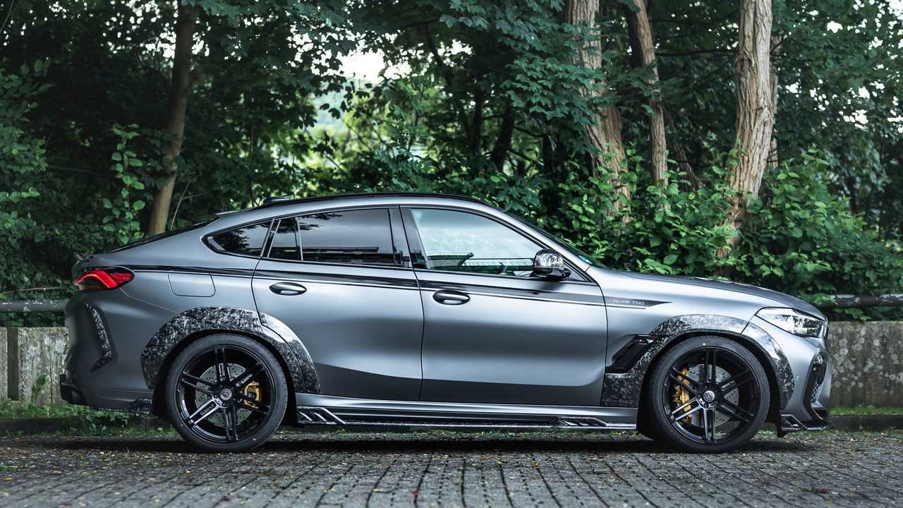 BMW X6 M Competition preparata da Manhart