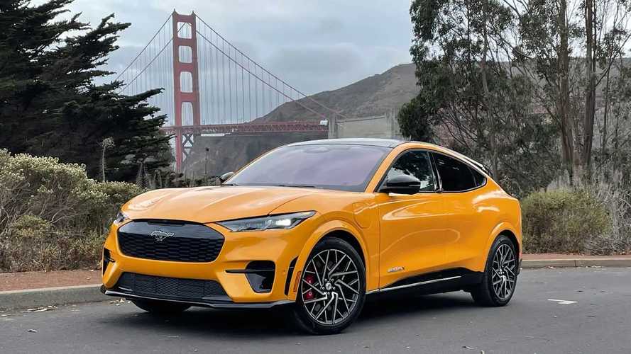 2022 Ford Mustang Mach-E GT Performance Edition Exterior Front Quarter