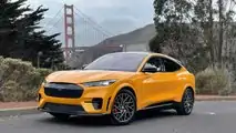 2022 Ford Mustang Mach-E GT Performance Edition Exterior Front Quarter